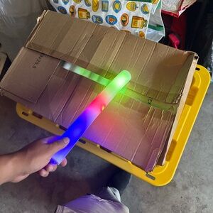Multicolor LED Foam Light Wand for Parties or Wedding After Parties